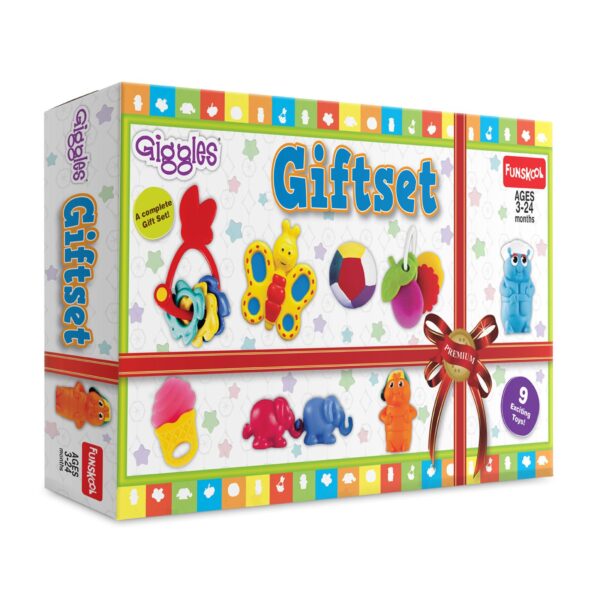 Giggles Funskool Gift Set Premium 3D Packaging View