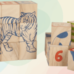 Funskool wooden cubes puzzle