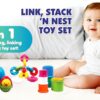 Funskool Giggles Link Stack ‘N Nest Toy Set with baby