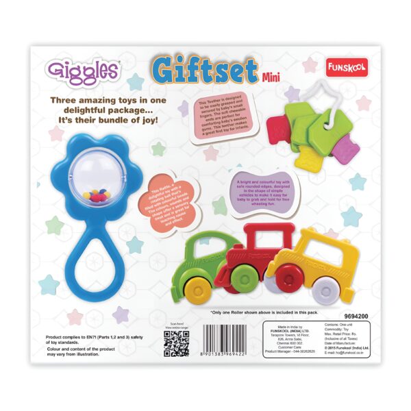 Giggles Funskool Gift Set Mini Back Packaging