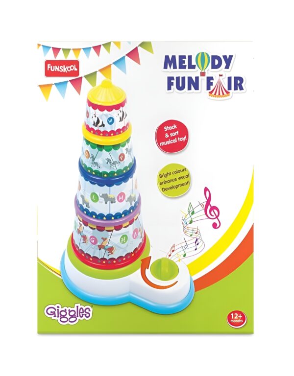 Funskool Giggles Melody Funfair box front view