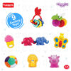Giggles Funskool Gift Set Premium – 9 Colourful Baby Toys