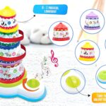 Melody Funfair stacked tower with musical knob