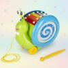 Funskool Giggles Musical Snail with yellow mallet