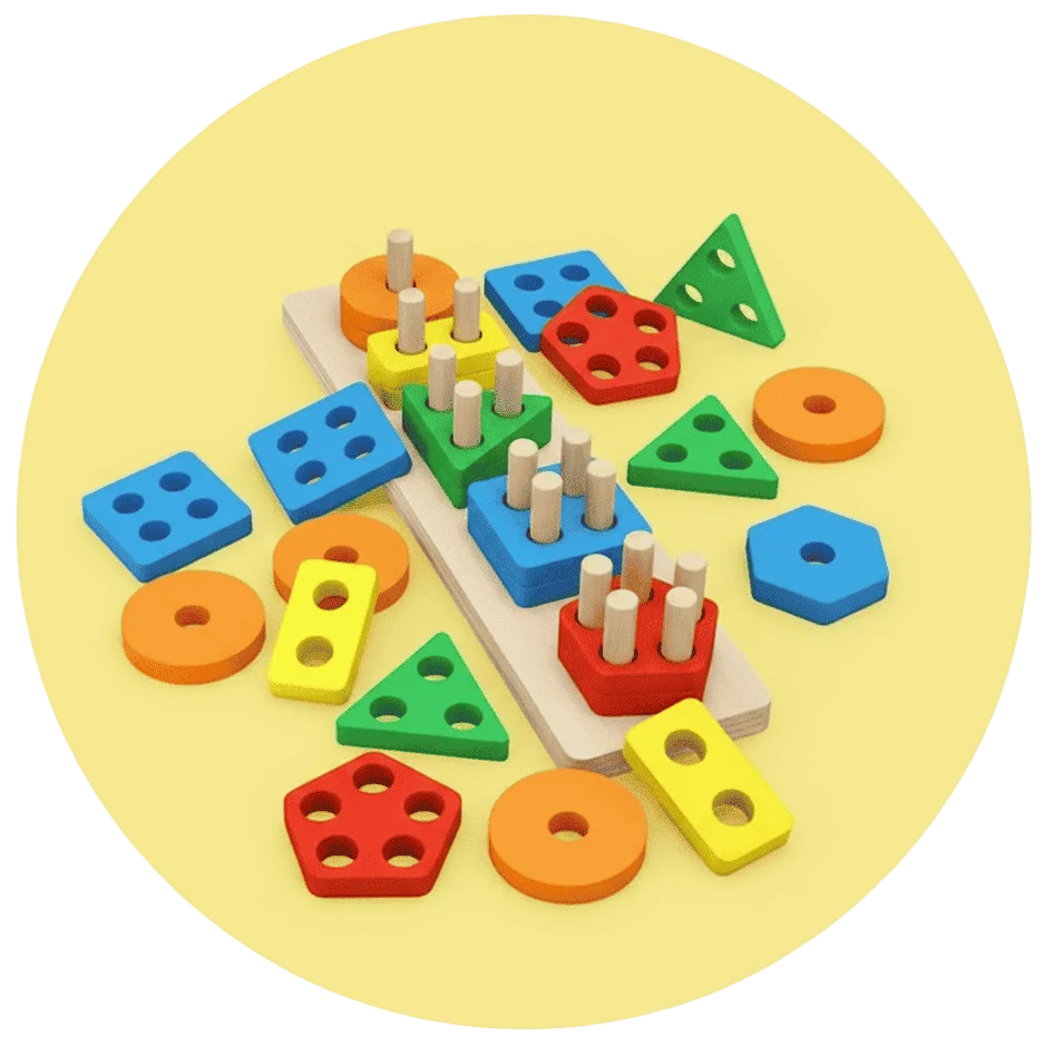 Smiling glowing firefly with “5–8 years” text for school-age children’s toys.