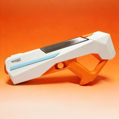 Cyber Gun™ Automatic Electric Water Blaster – 32ft Long-Range Rechargeable Splash Gun