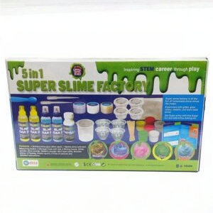 EKTA Eems Latest 5 In 1 Super Slime Factory Making Kit For Kids, Learn How To Make Your Favorite Slime In House