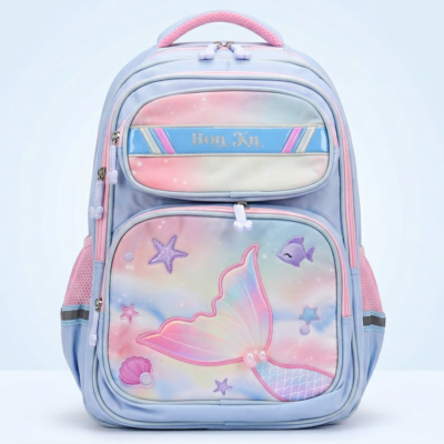 Ocean Dream Mermaid Kids School Backpack
