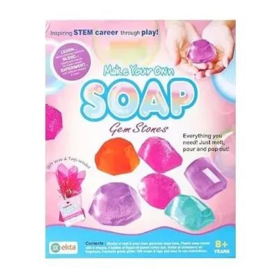 ARIVAL Toys Make Your own soap gem Stones- Multi Color