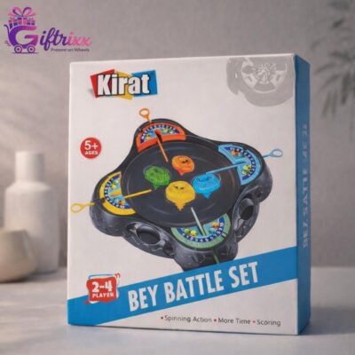 Bey Battle Set | 4 Blaze Disc spinners, 4 launchers, Super Arena Disk