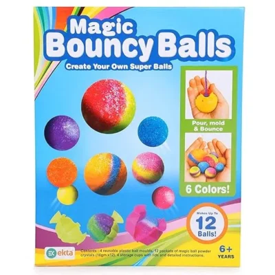 Ekta Magic Bouncy Balls | Multicolour