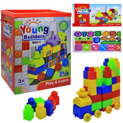 Deal Bindaas Ekta Young Builders Set 1 Blocks & Bricks Toy Game