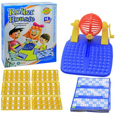 EKTA Roller Housie Board Game Family Game, Kids