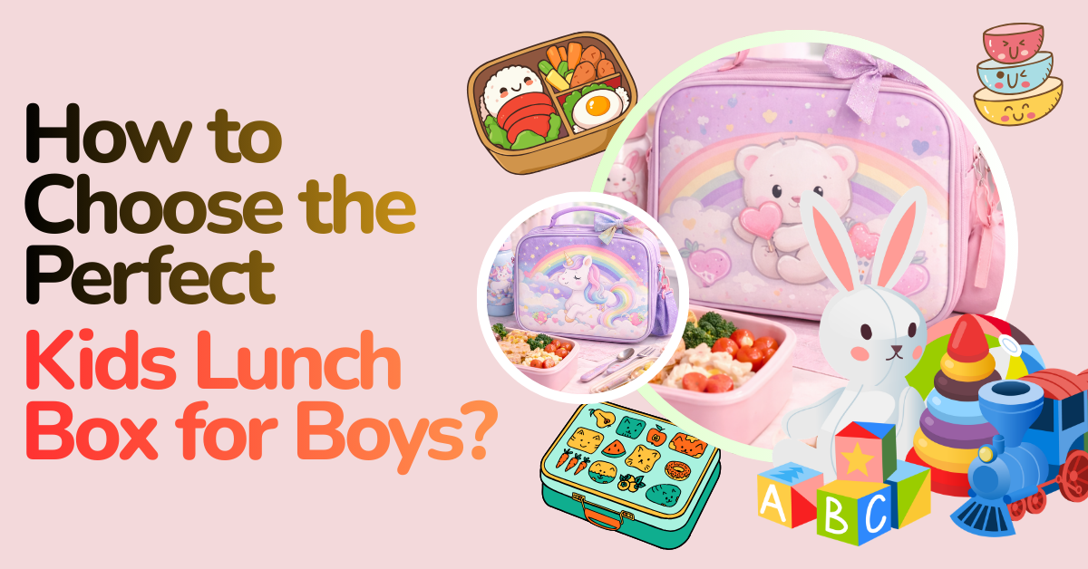 How to Choose the Perfect Kids Lunch Box for Boys?