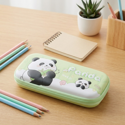 Kids Cute Hardtop Zipper Pencil Case Organizer