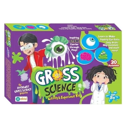 MGHY Ekta Gross Science Activity & Exeperiment kit Learn to Make Squishy Eye Balls, Jelly Brains & Much More Age 8+