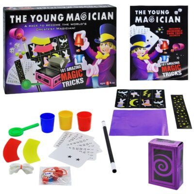 Toy Cloud The Young Magician 101 Amazing Magic Tricks, A Fascinating Kit for Kids