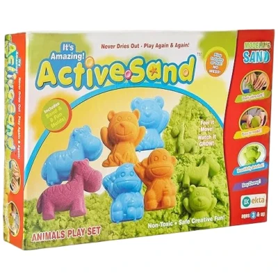 Ekta Toys Active Sand Animal Play Kit