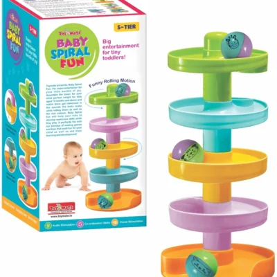 Toymate Baby Spiral Fun-An Early Skill Development Toy for Toddle...