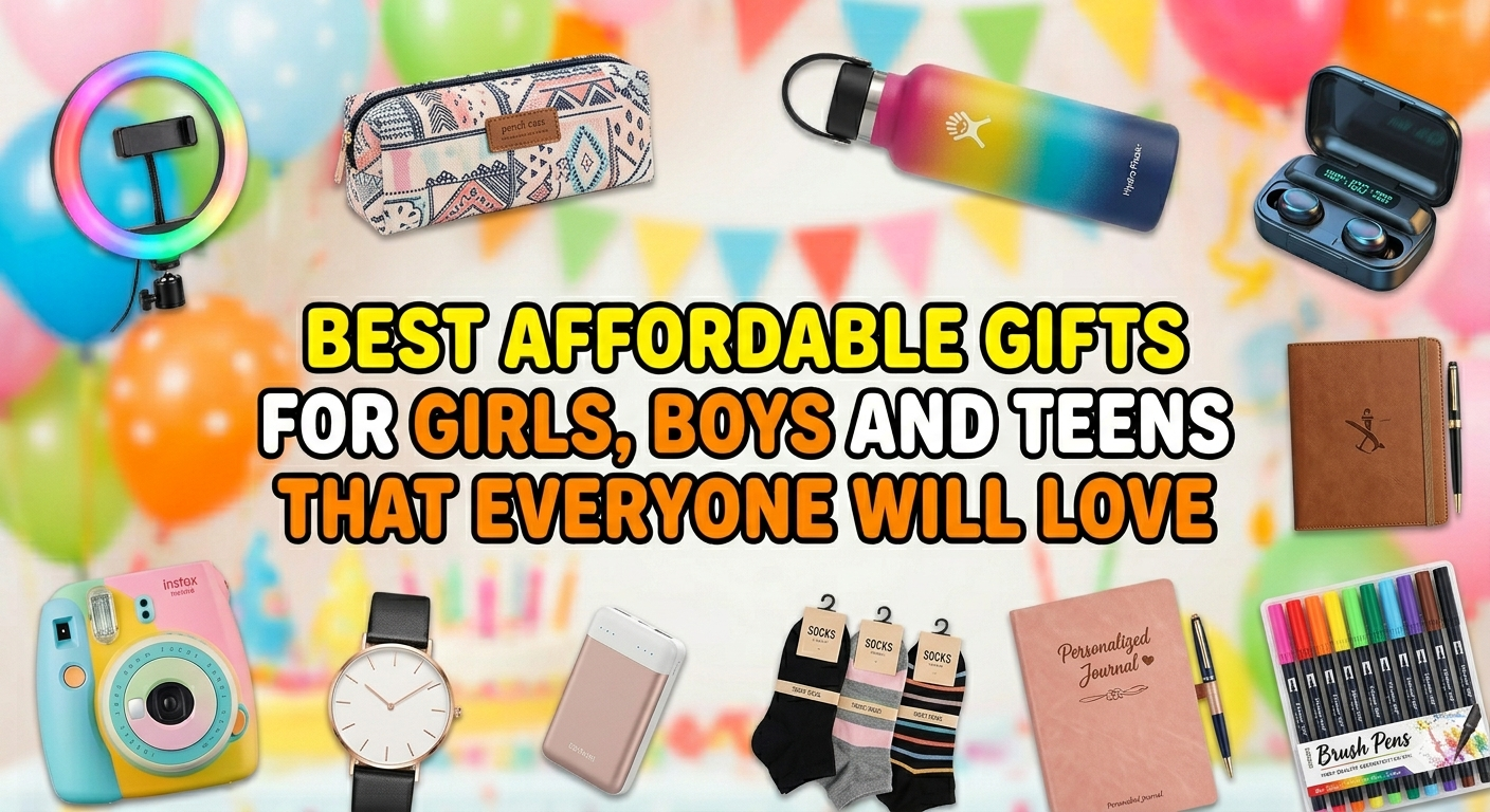 Best Affordable Gifts for Girls, Boys and Teens That Everyone Will Love