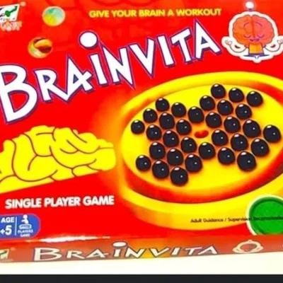 Brainvita Board Game Return Gift Pack of 5 – Classic Marble Solitaire Puzzle Game with Board & 32 Marbles for Kids