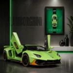 3D Lamborghini Aventador Car Frame
